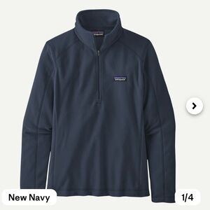 Patagonia Navy Fleece Pullover